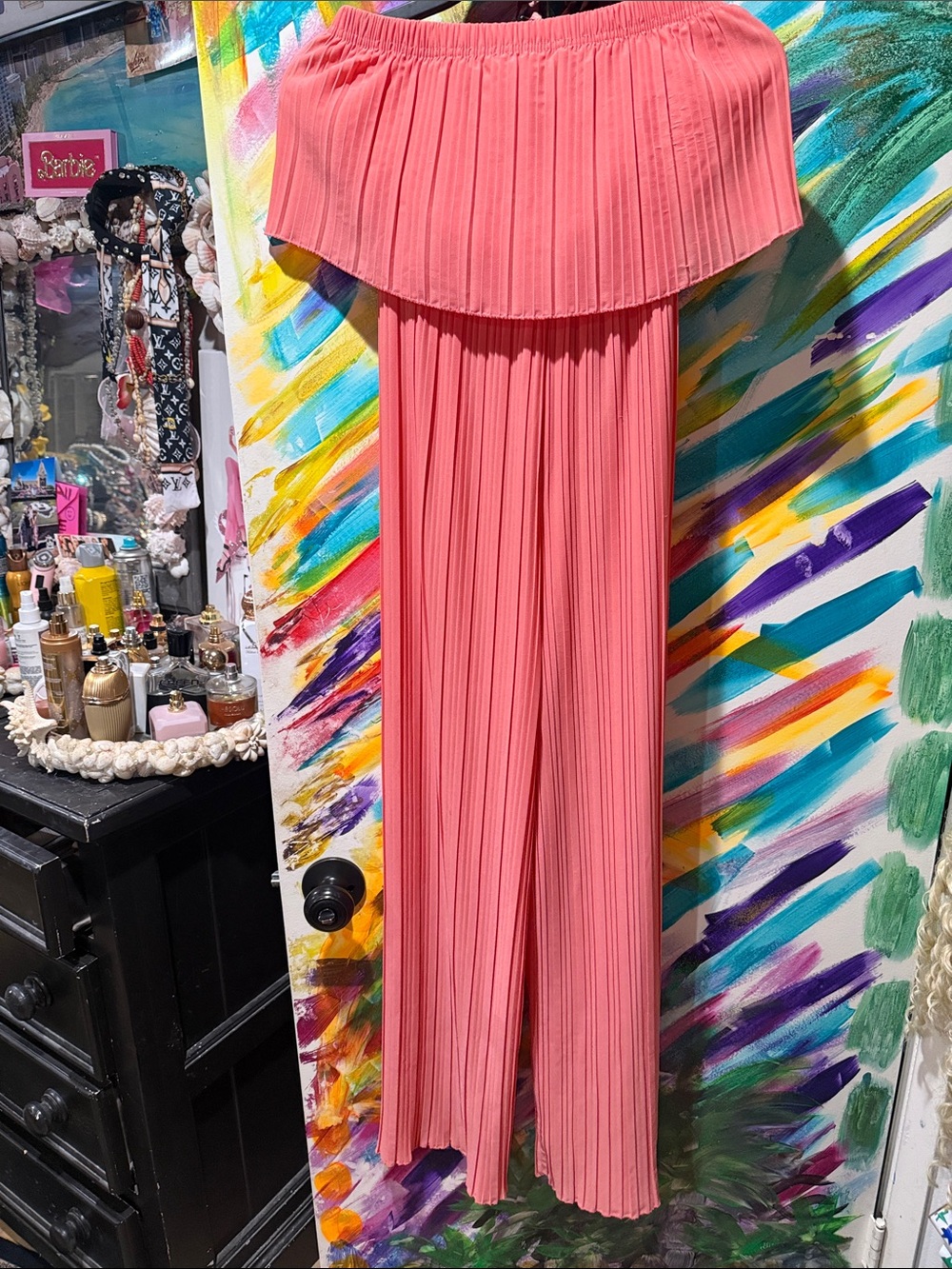 Peach color New Romper